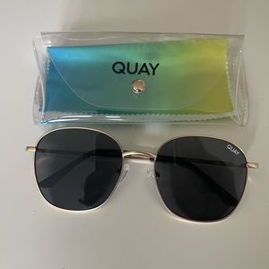 Quay Australia Jezabell Oversized Round Sunglasses